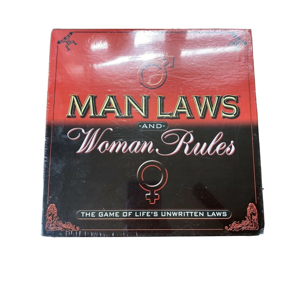 Man Laws And Woman Rules Adult Party Board Game Lifes Unwritten Laws